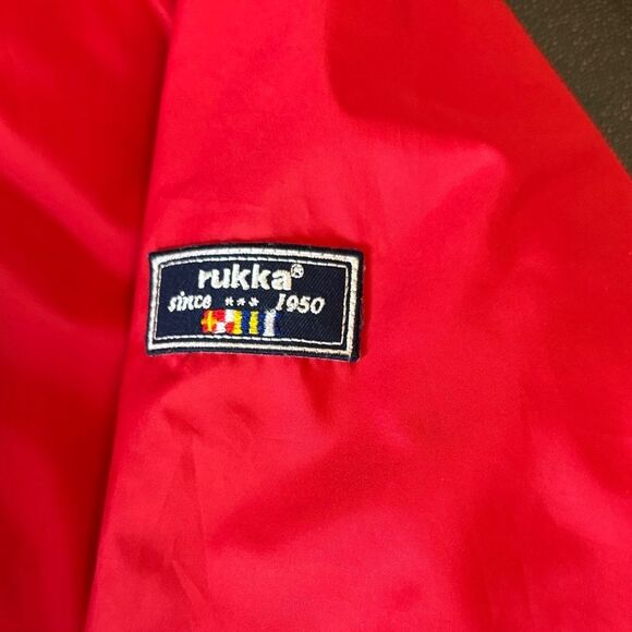 Rukka 2pc Set Women's Red Windbreaker Jacket and pants size 34/XS-S - Picture 2 of 16